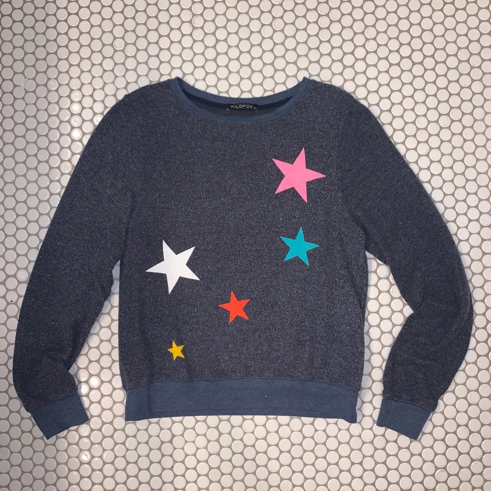 Wildfox Star Scatter Knit Sweater